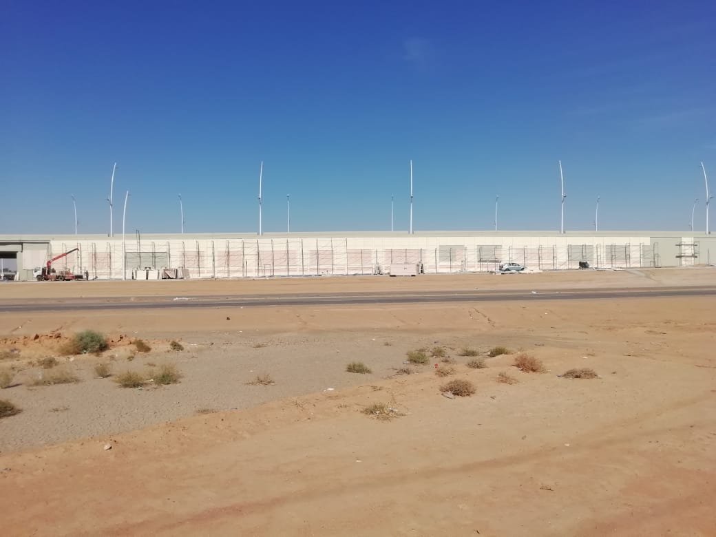 جسر مطار بحائل جي آر سي
