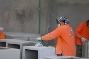 Planting boxes Red Sea Village GRP