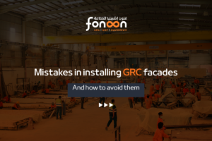 GRC Facade Installation
