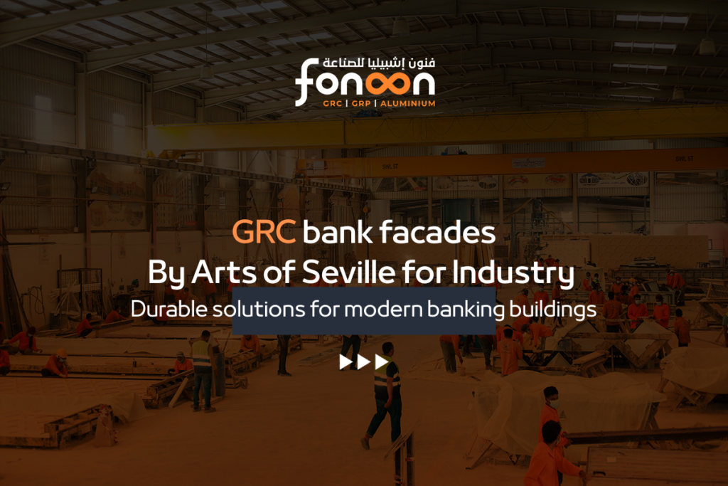 Bank Facades in Glass Reinforced Concrete (GRC)