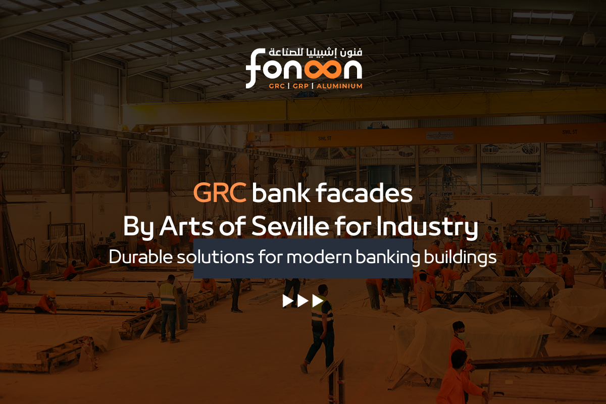 Bank Facades in Glass Reinforced Concrete (GRC)